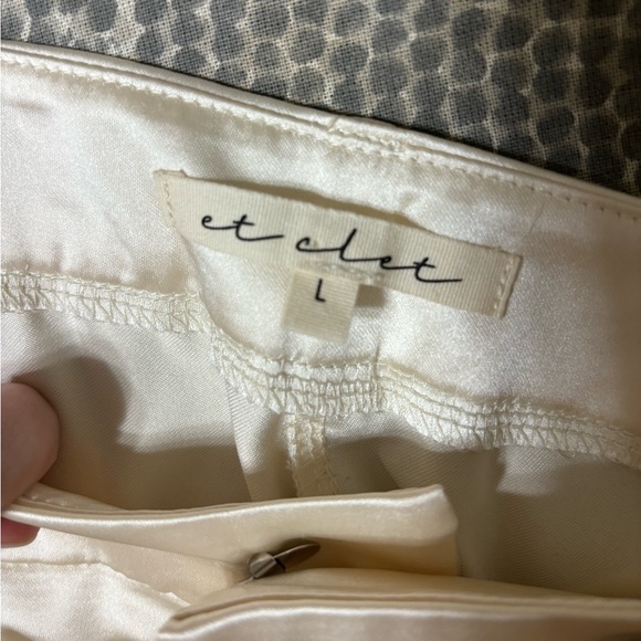 Satin Cargo Pants - Picture 5 of 6